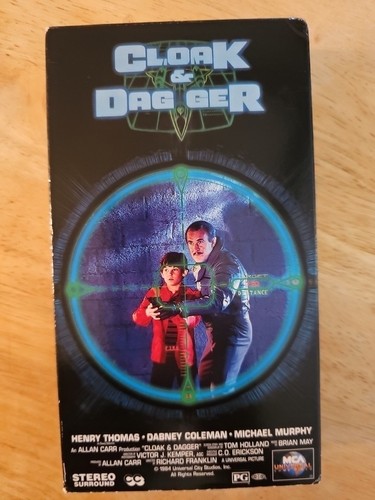 Cloak dagger - cloak, (vhs)