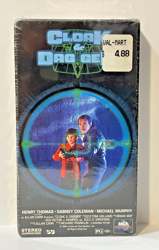 Cloak dagger 1984 vhs - &, (vhs