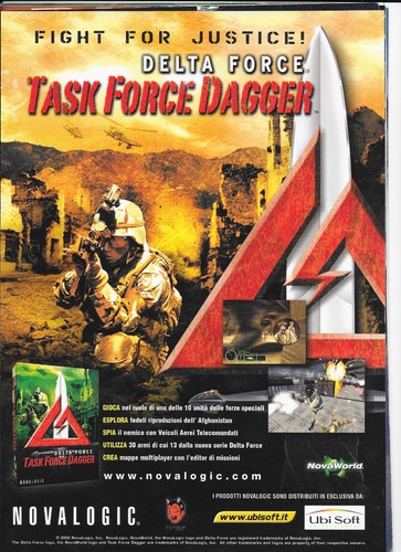 Delta force task - task, dagger